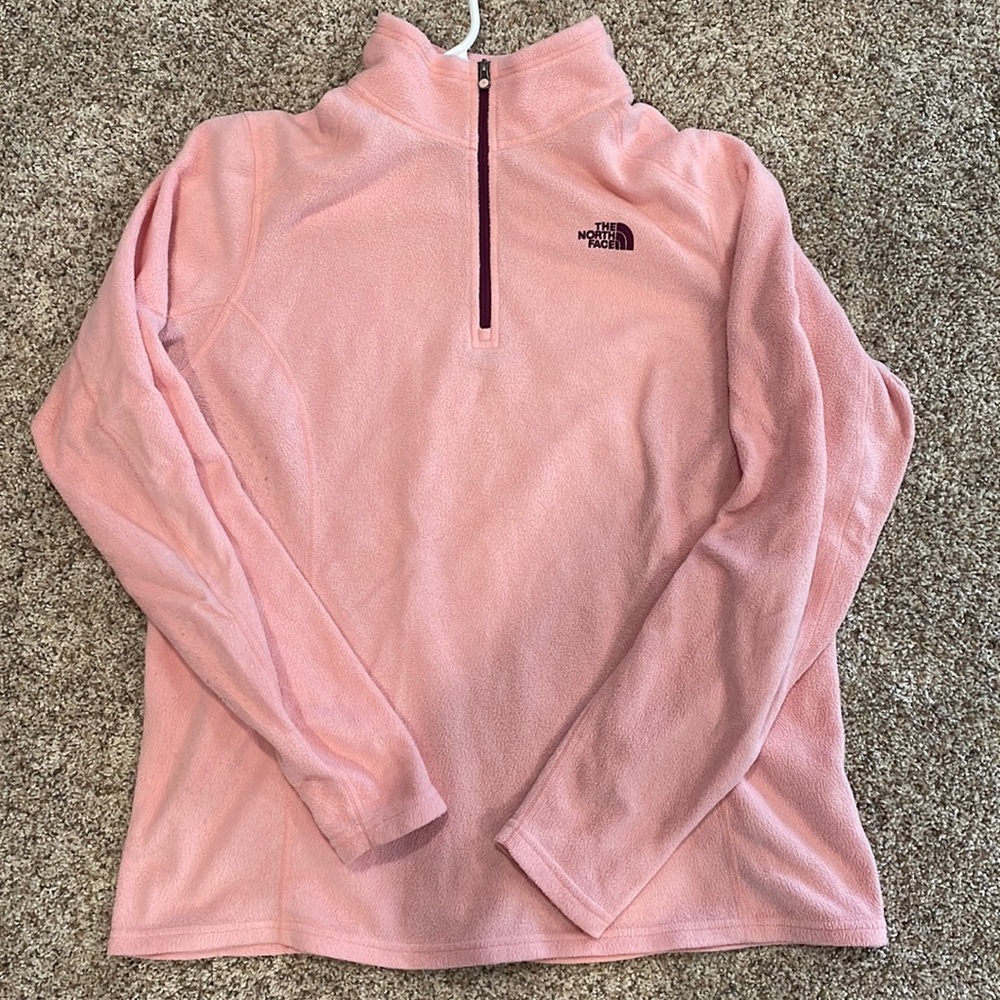 Womens size XL The north face polar fleece in pink